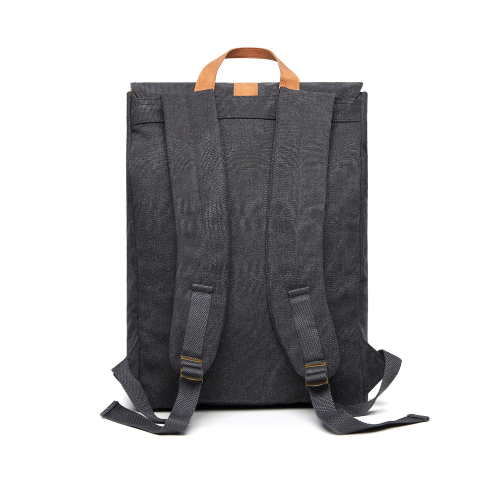 Branded VINGA Bosler backpack GRS recycled canvas