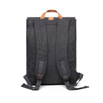 Branded VINGA Bosler backpack GRS recycled canvas