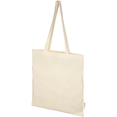 Orissa 140 g/m² GOTS organic cotton tote bag 7L