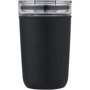 Bello 420 ml glass tumbler with recycled plastic outer wall