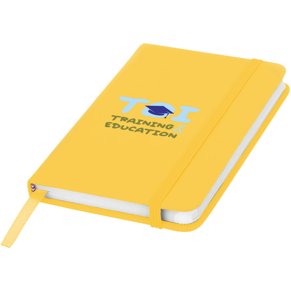 Branded Spectrum A6 hard cover notebook