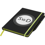 Branded Noir Edge medium notebook