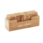 Bamboo calendar