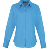 Premier Ladies Long Sleeve Poplin Blouse