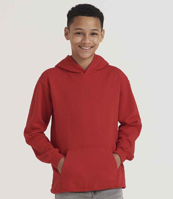 AWDis Kids Hoodie Fire Red
