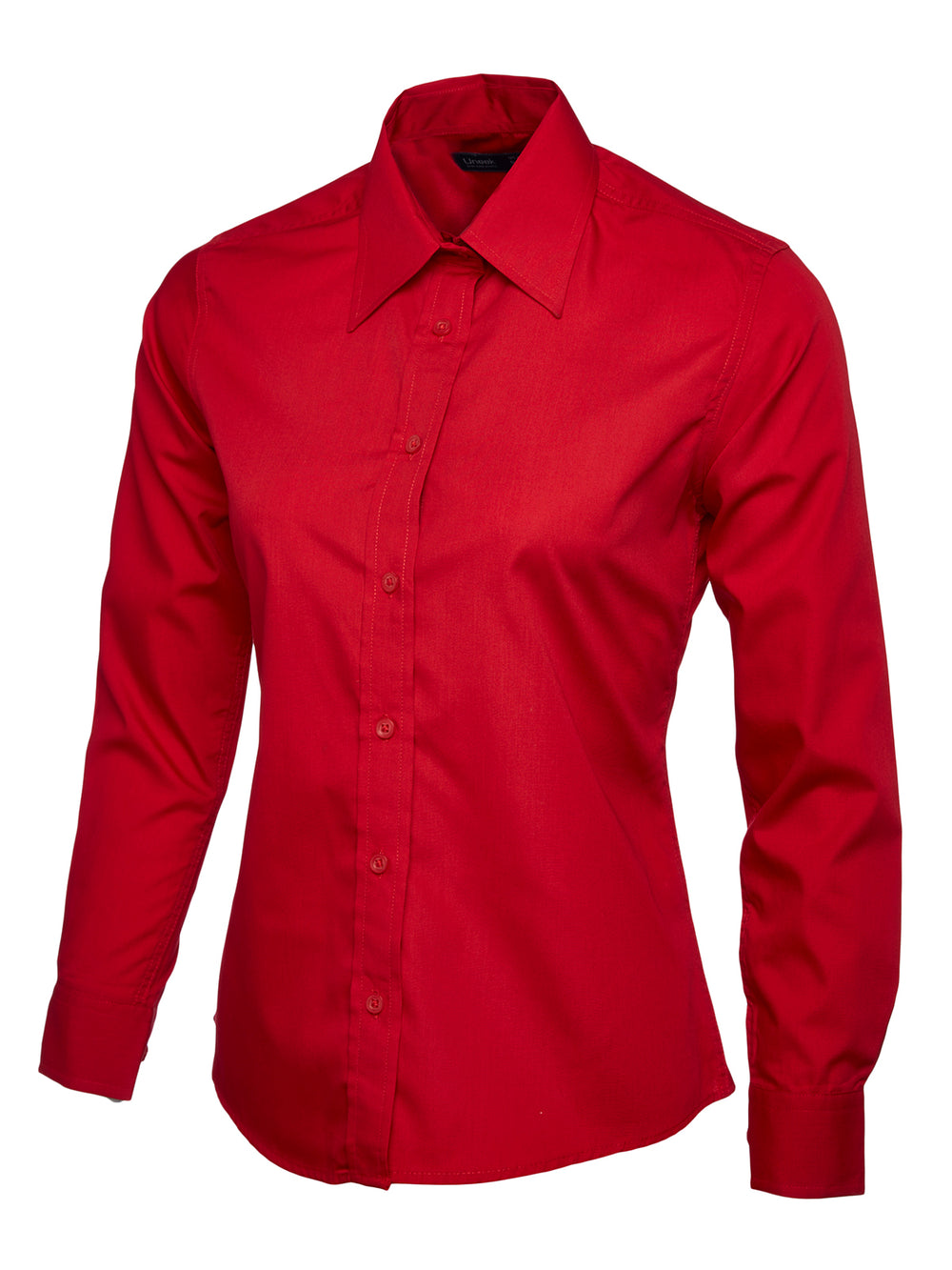 Branded Ladies Poplin Full Sleeve Shirt