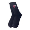 Branded Jacquard Terry Knitted Cotton Sports Socks