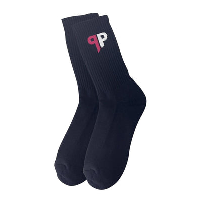 Branded Jacquard Terry Knitted Cotton Sports Socks