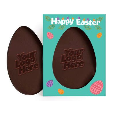 Delicious bespoke moulded Easter Chocolates presented in your branded box | Totally Branded