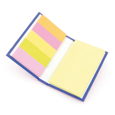 Branded Hardback Flag Pad Sticky Note Book - matt finish