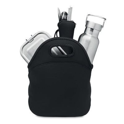 Branded Lunch set in stainless steel