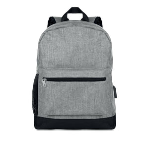 600D 2 tone polyester backpack