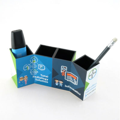 Branded Magic Flip Pen Pot