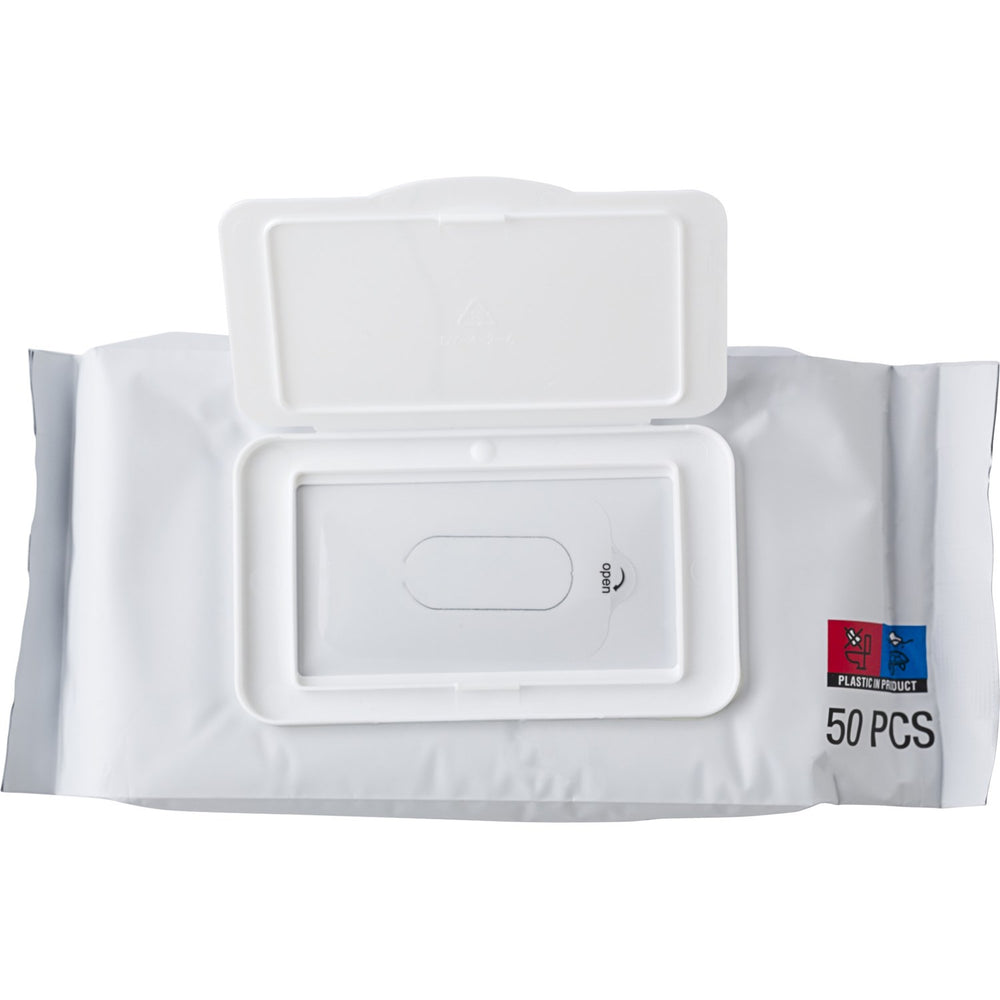 Branded Gallimore Wet tissues (75% alcohol)