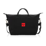 Branded Kezar AWARE™ 500 gsm recycled canvas deluxe weekend bag