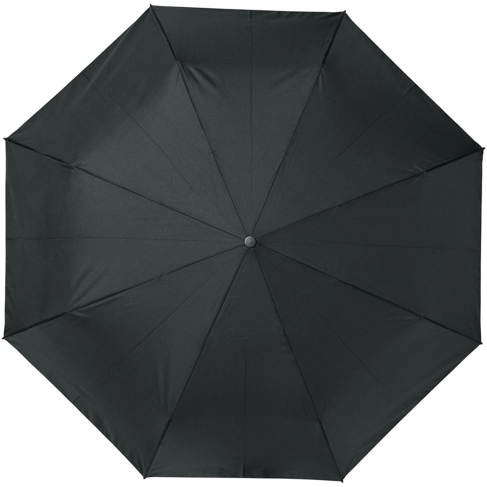 Branded Bo 21" foldable auto open/close recycled PET umbrella