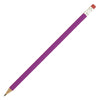 Branded HB PENCIL sharpened with rubber tipped
