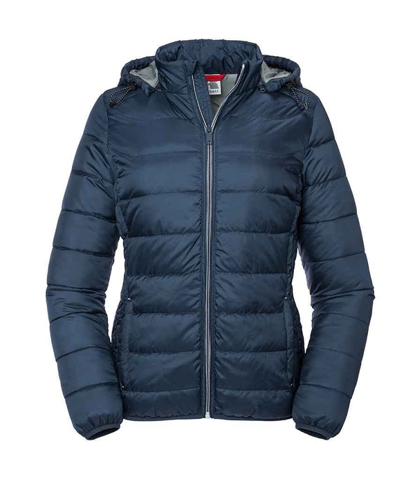 Russell Ladies Hooded Nano Padded Jacket