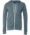 Canvas Unisex Full Zip Hoodie