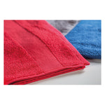 Towel organic cotton 100x50cm Red