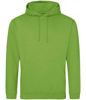 AWDis College Hoodie Lime Green