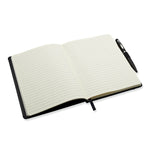 A5 notebook with pen 72 lined