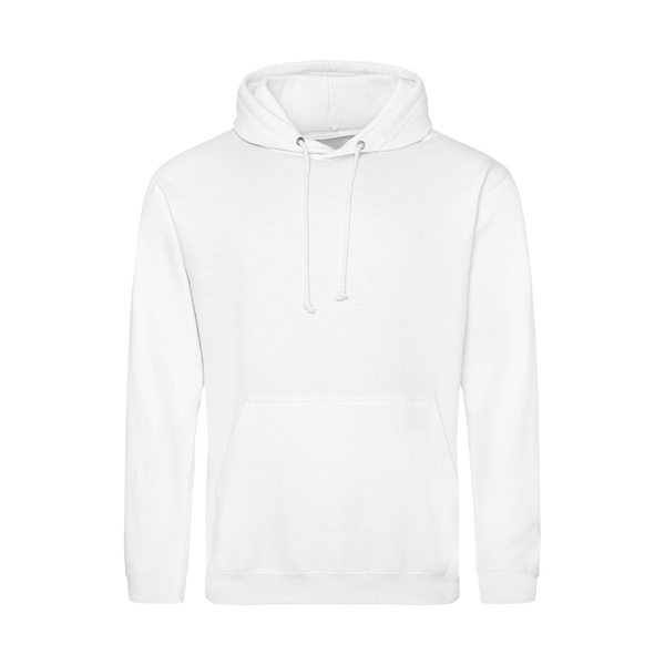 AWDis College Hoodie Arctic White