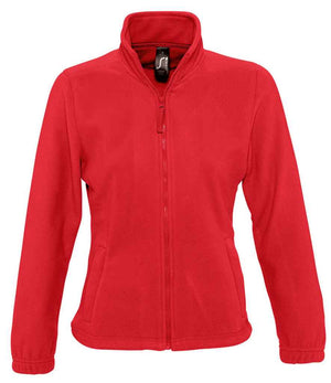 SOL'S Ladies North Fleece Jacket Red