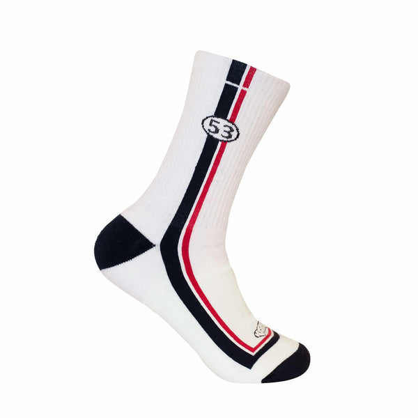 Branded Sports Crew Socks