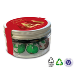 Festive Pot of Chocolate Baubles