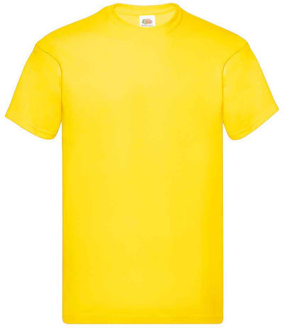 Fruit of the Loom Original T-Shirt Yellow