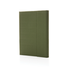 Branded Impact Aware™ A5 notebook with magnetic closure