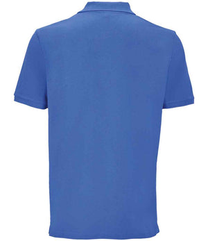 SOL'S Unisex Pegase Piqué Polo Shirt Royal Blue