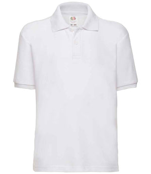 Fruit of the Loom Kids Poly/Cotton Piqué Polo Shirt