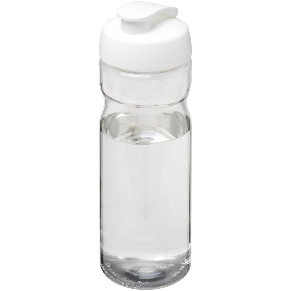 Branded H2O Active® Base 650 ml flip lid sport bottle