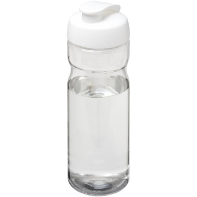 Branded H2O Active® Base 650 ml flip lid sport bottle