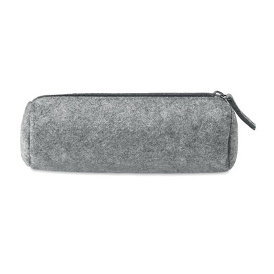 Felt zippered pencil case