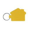 Branded Real Leather House Shaped Keyfob - 2 Sides