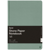 Branded Karst® A5 stone paper hardcover notebook - lined