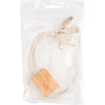 Branded Brookleys Bamboo USB charger