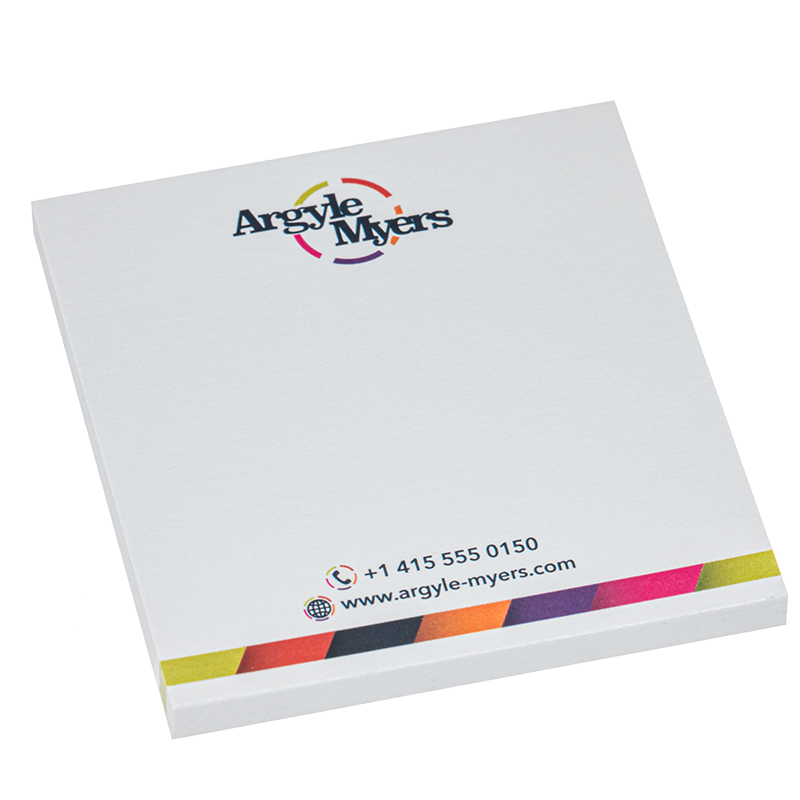 Branded 100x100mm Sticky note