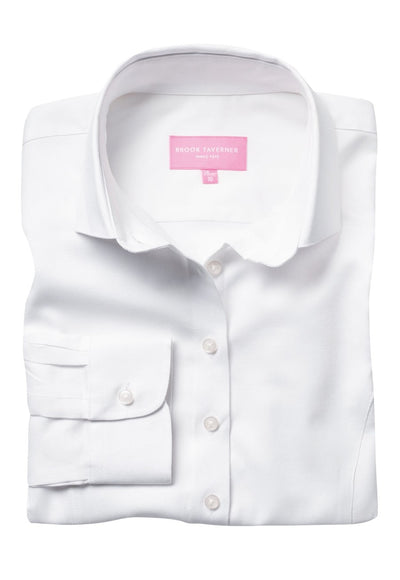 Branded Brook Taverner Aspen Royal Oxford Shirt