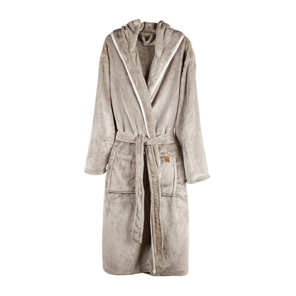 Branded VINGA Louis luxury plush GRS RPET robe size S-M
