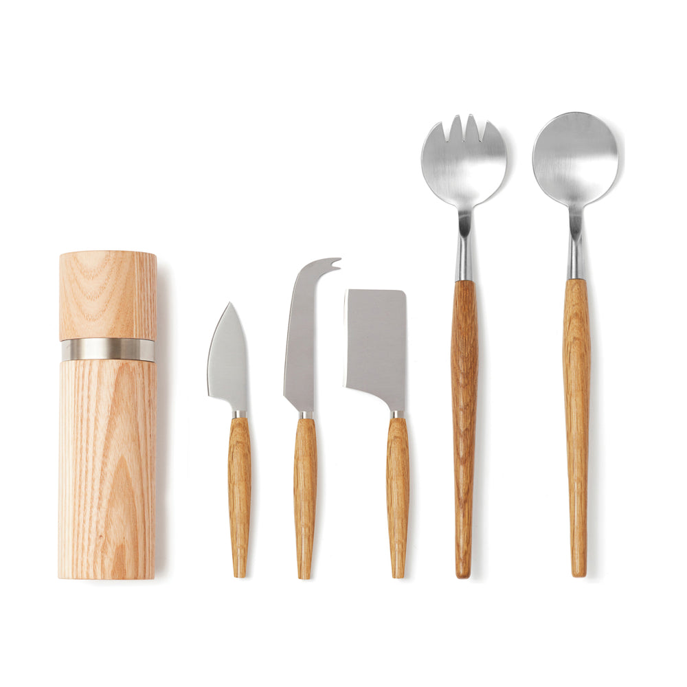 Branded VINGA Retro serving cutlery