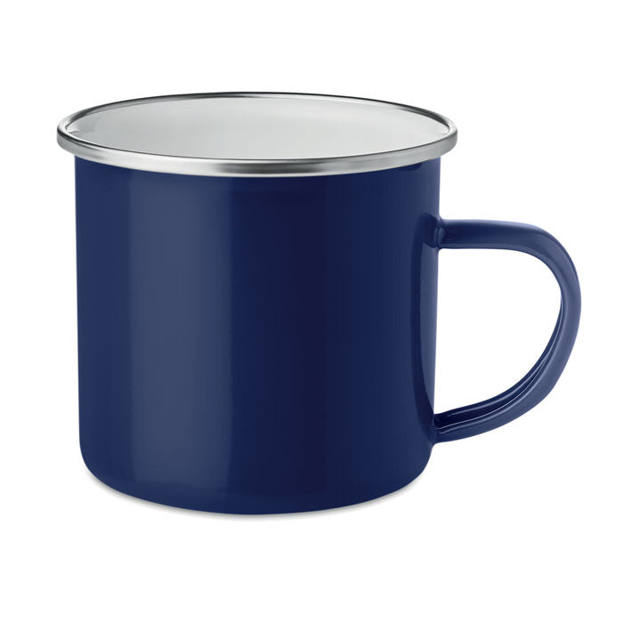 Branded Metal mug with enamel layer 350ml