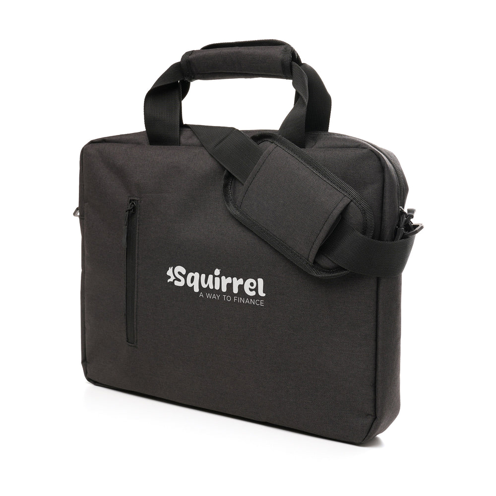 'Recycled Laptop Bag' COLOURED RPET Laptop Bag with Strap and Handle