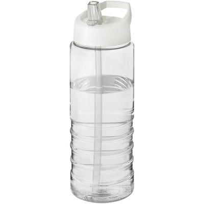 Branded H2O Active® Treble 750 ml spout lid sport bottle
