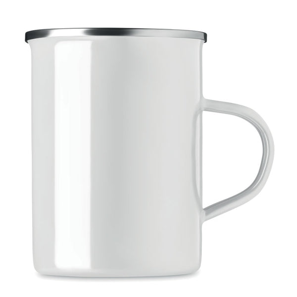 Metal mug with enamel layer 550ml