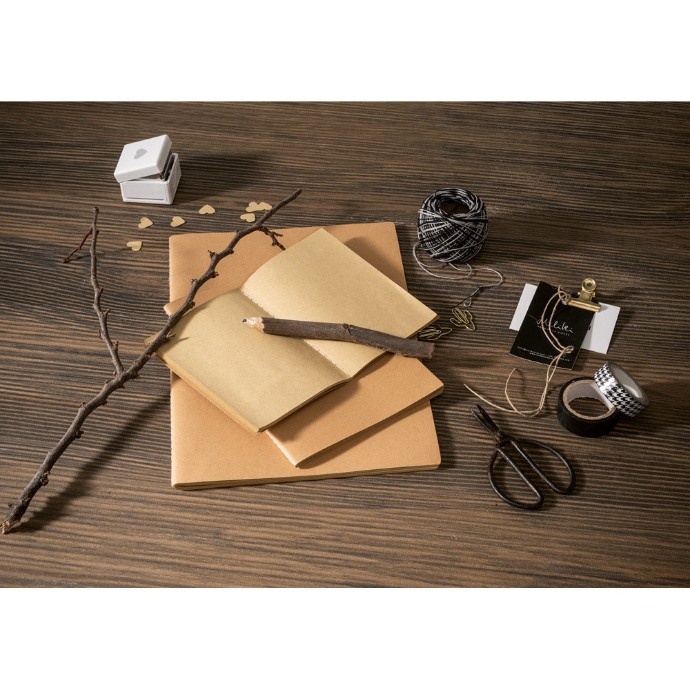 Alcott A5 Kraft Paper Notebook Natural