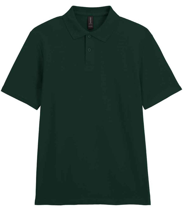 Gildan SoftStyle® Double Piqué Polo Shirt Forest Green